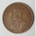 AUSTRALIA 1926 . HALF 1/2  PENNY . ERROR / VARIETY . DIE CRACK